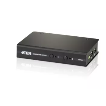 ATEN CS72D Comutador KVM Preto