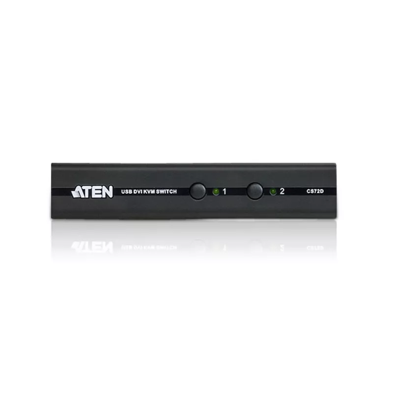 ATEN CS72D Comutador KVM Preto
