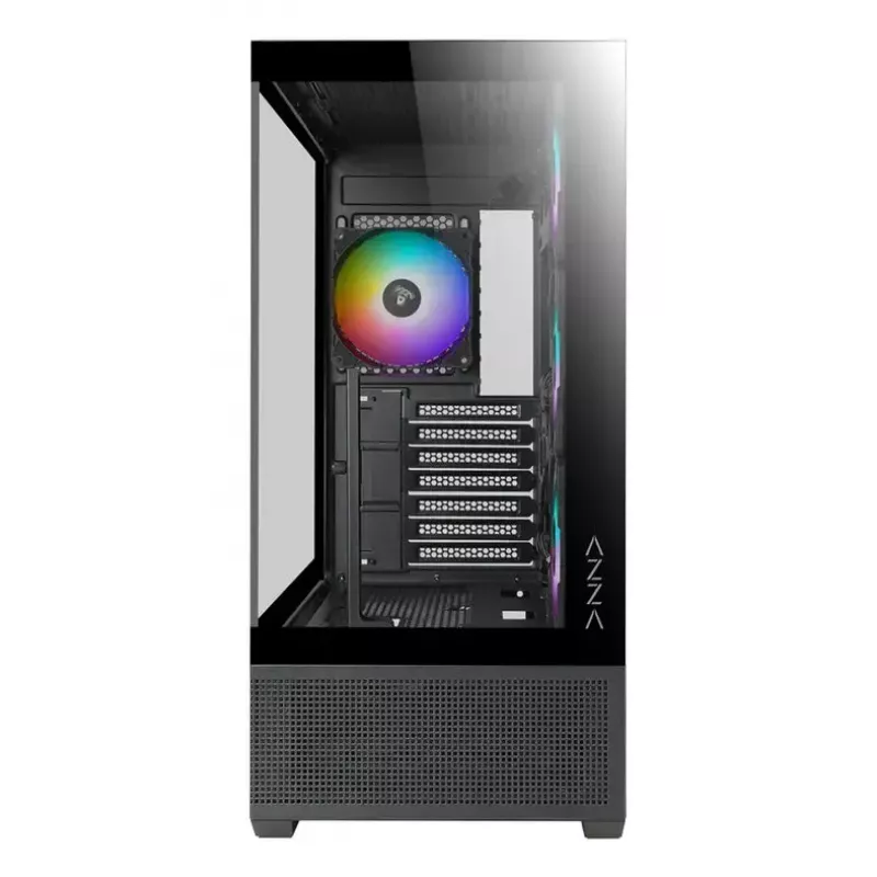 Caixa de PC Azza Tiara Midi Tower Preto