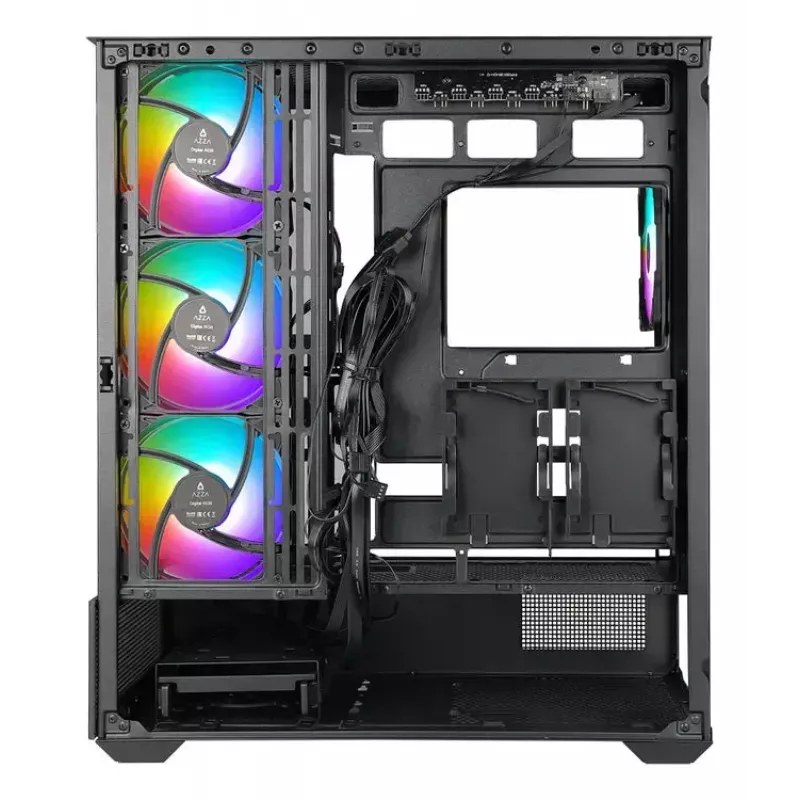 Caixa de PC Azza Tiara Midi Tower Preto