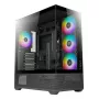 Caixa de PC Azza Tiara Midi Tower Preto