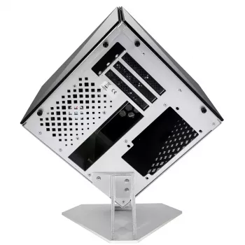 Caixa de PC Azza CUBE MINI 805 Cube Prateado