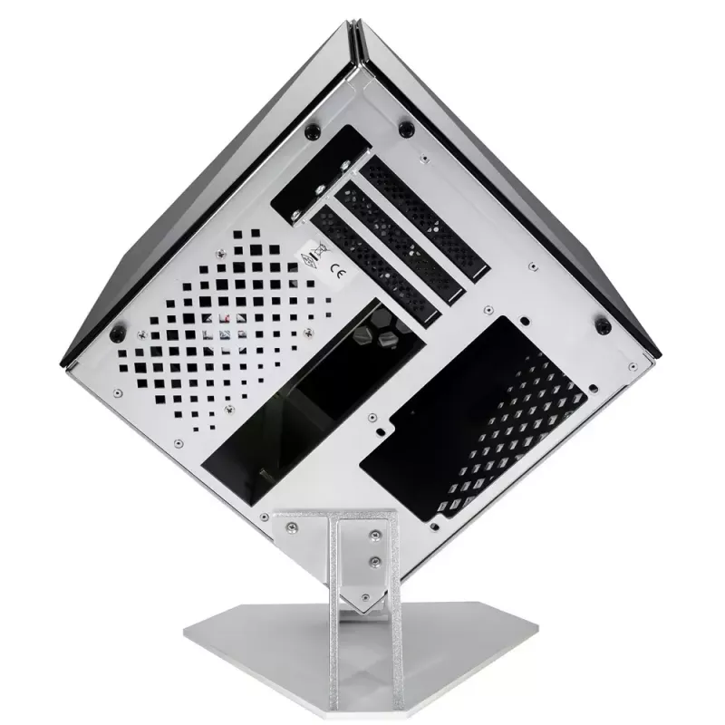 Caixa de PC Azza CUBE MINI 805 Cube Prateado