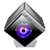 Caixa de PC Azza CUBE MINI 805 Cube Prateado