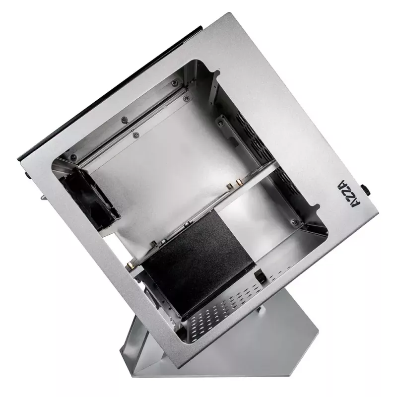 Caixa de PC Azza CUBE MINI 805 Cube Prateado