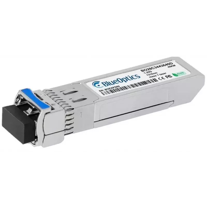 Transceptor de fibra ótica BlueOptics CSFP-BX1310-40-D-BO 1250 Mbit/s cSFP Prateado
