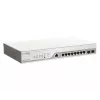 Comutador de rede D-Link DBS-2000-10MP/E Managed L2 Gigabit Ethernet (10/100/1000) Power over Ethernet (PoE) Cinzento