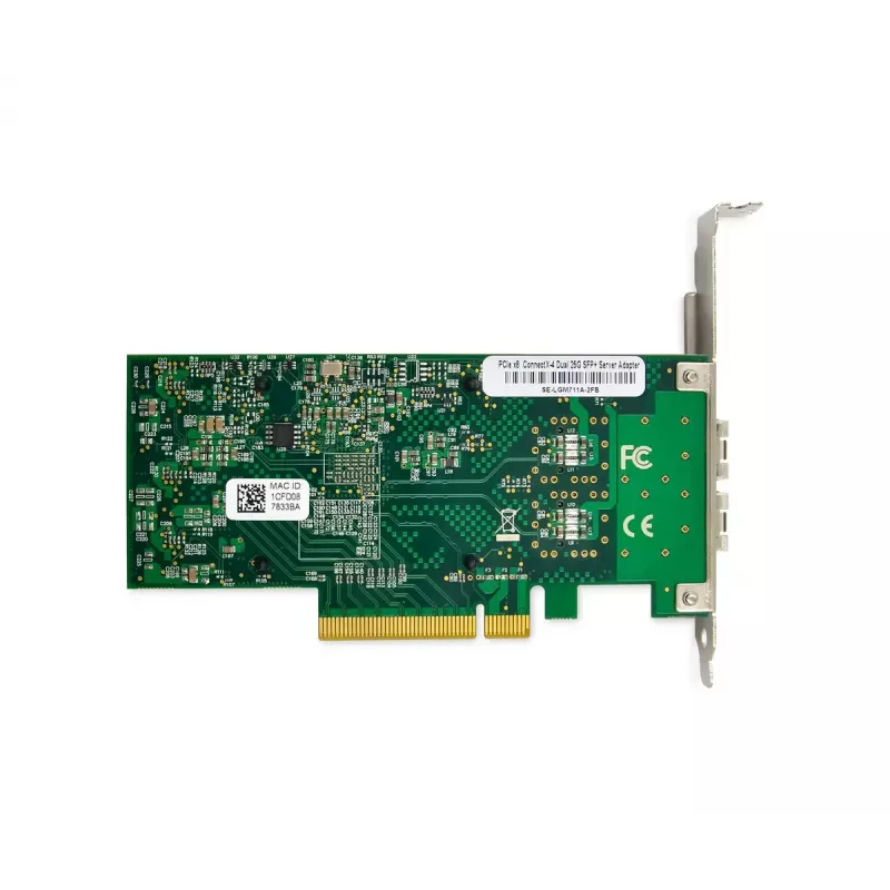 Placa de rede Digitus 2 portas 25 Gigabit Ethernet SFP28 PCI Express com chipset Mellanox