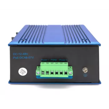 Switch não gerido Digitus DN-651133 8 portas Fast Ethernet industrial 1 uplink SFP