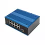 Switch não gerido Digitus DN-651133 8 portas Fast Ethernet industrial 1 uplink SFP