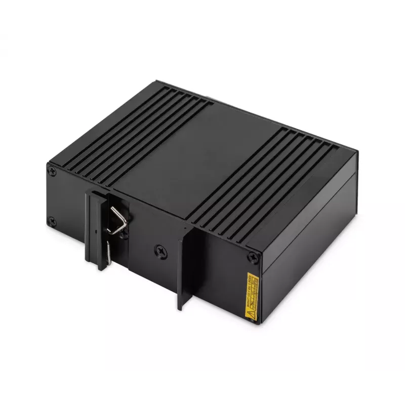 Injetor PoE Gigabit Ethernet Digitus industrial IEEE 802.3af 802.3at 802.3bt