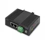 Injetor PoE Gigabit Ethernet Digitus industrial IEEE 802.3af 802.3at 802.3bt