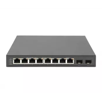 Switch não gerido Digitus 8 portas Gigabit + 2 Gigabit SFP