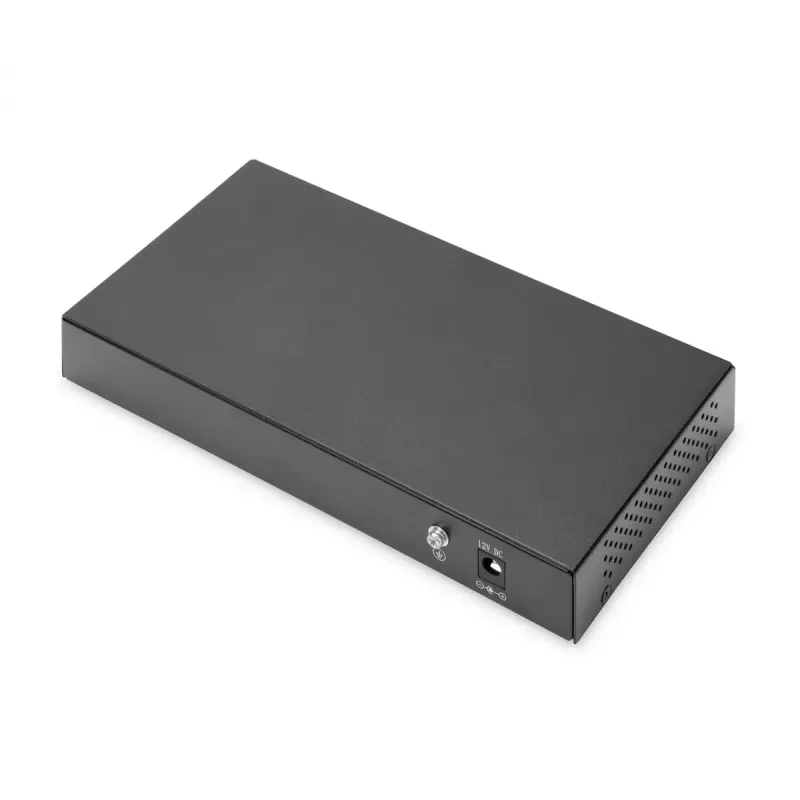 Switch não gerido Digitus 8 portas Gigabit + 2 Gigabit SFP