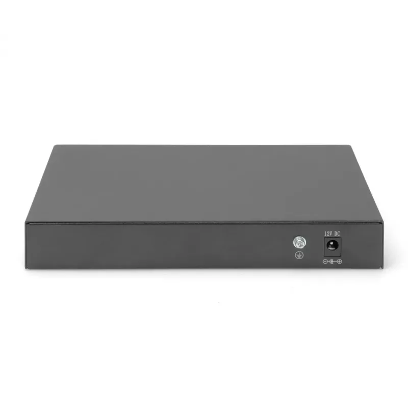 Switch não gerido Digitus 8 portas Gigabit + 2 Gigabit SFP