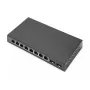Switch não gerido Digitus 8 portas Gigabit + 2 Gigabit SFP