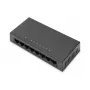 Switch não gerido Digitus 8 portas 10/100 Mbps Fast Ethernet caixa metálica
