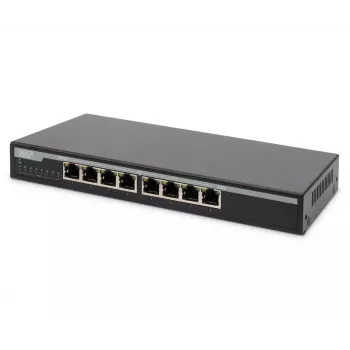 Switch não gerido Digitus DN-95340 switch de rede 8 portas Gigabit