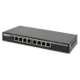 Switch não gerido Digitus DN-95340 switch de rede 8 portas Gigabit