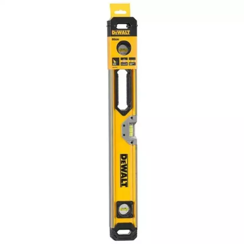 Nível DeWALT DWHT0-43224 0,6 m preto amarelo precisão 0,5 mm/m