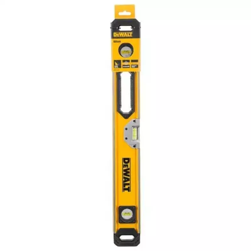 Nível DeWALT DWHT0-43224 0,6 m preto amarelo precisão 0,5 mm/m