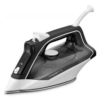 Ferro de engomar Rowenta DX1530 Dry & Steam base de aço inoxidável 2200 W preto