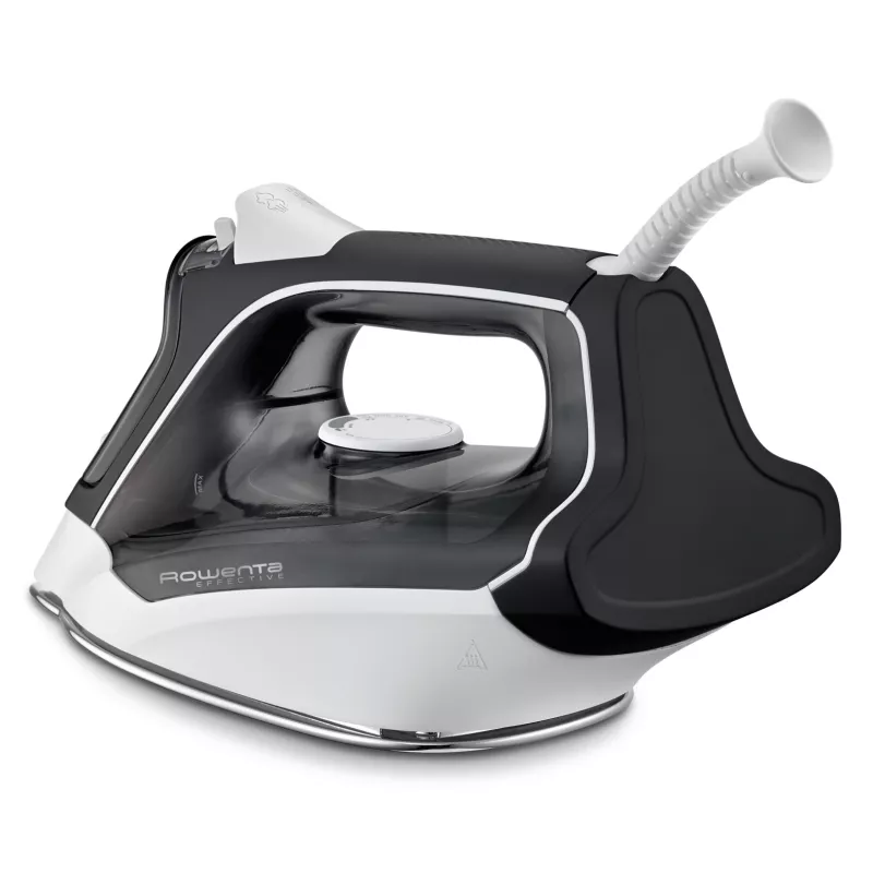 Ferro de engomar Rowenta DX1530 Dry & Steam base de aço inoxidável 2200 W preto