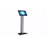 Suporte de chão self-service da elo touch solutions E514881 – design fino para ecrãs interativos e ecrãs tácteis