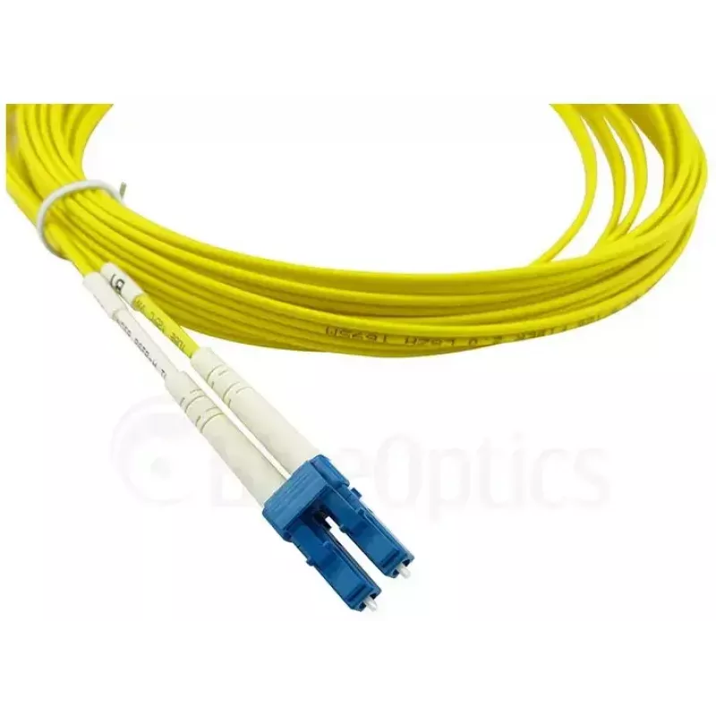 Cabo de fibra ótica BlueOptics EFE080-0010M-R-BO LC G.657.A1 10 m amarelo