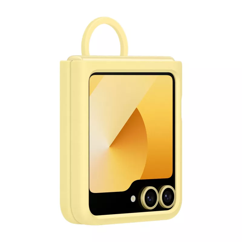 Capa para telemóvel Samsung EF-PF741TYEGWW 17 cm (6,7 polegadas) amarela