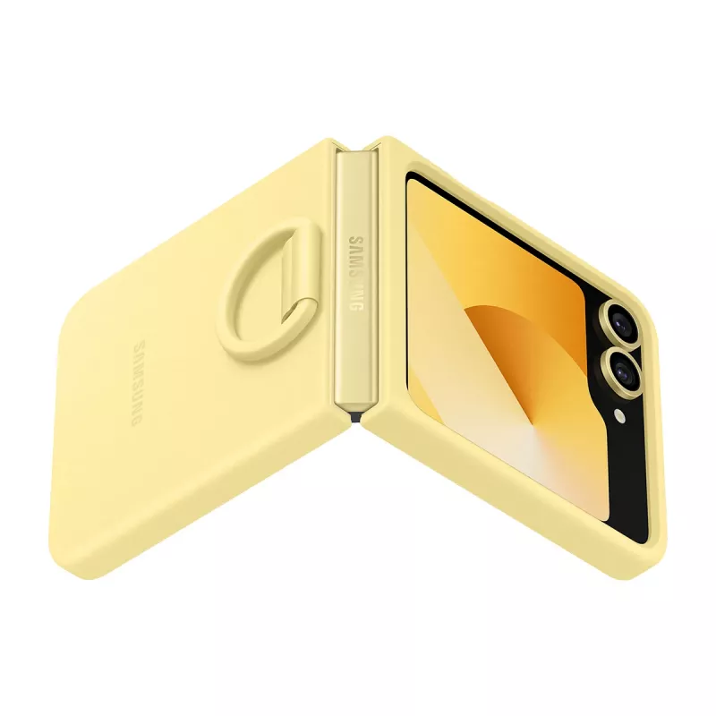 Capa para telemóvel Samsung EF-PF741TYEGWW 17 cm (6,7 polegadas) amarela