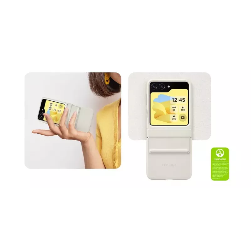 Capa para telemóvel Samsung EF-VF731PBEGWW 17 cm (6,7 polegadas) flip case preta