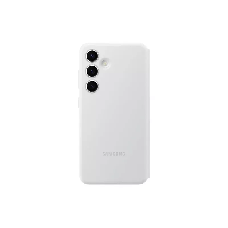 Capa carteira Samsung Galaxy S24 branca 6,2 polegadas 1 compartimento para cartões