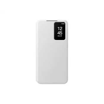Capa flip Samsung Galaxy S24+ branca 6,7 polegadas 1 compartimento para cartões