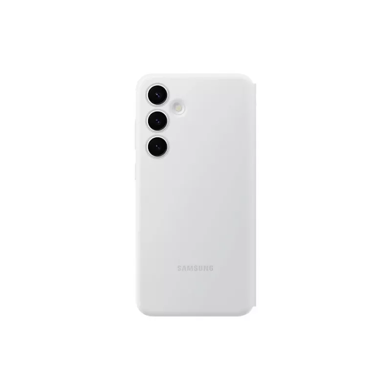 Capa flip Samsung Galaxy S24+ branca 6,7 polegadas 1 compartimento para cartões