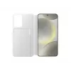 Capa flip Samsung Galaxy S24+ branca 6,7 polegadas 1 compartimento para cartões