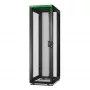 Armário de rede APC Easy Rack ER6200, 42U, 600 x 1000 mm, com teto, rodízios, pés e base, sem painéis laterais, preto