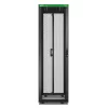 Armário de rede APC Easy Rack ER6200, 42U, 600 x 1000 mm, com teto, rodízios, pés e base, sem painéis laterais, preto