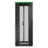 Armário de rede APC Easy Rack ER8220, 42U, 800 x 1200 mm, com teto, rodízios, pés, 4 suportes e base, sem painéis laterais, preto