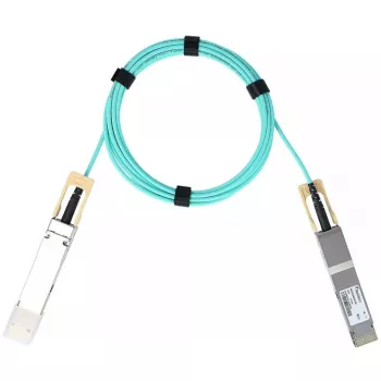 Cabo de fibra ótica InfiniBand BlueOptics ET7502-AOC-3M-BO 3m QSFP-DD macho/macho