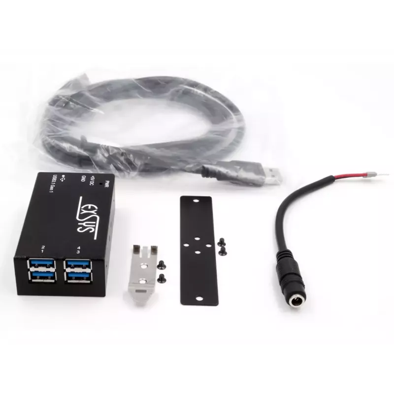 Hub de interface EXSYS EX-1180HMS USB 3.2 Gen 1 Type-B