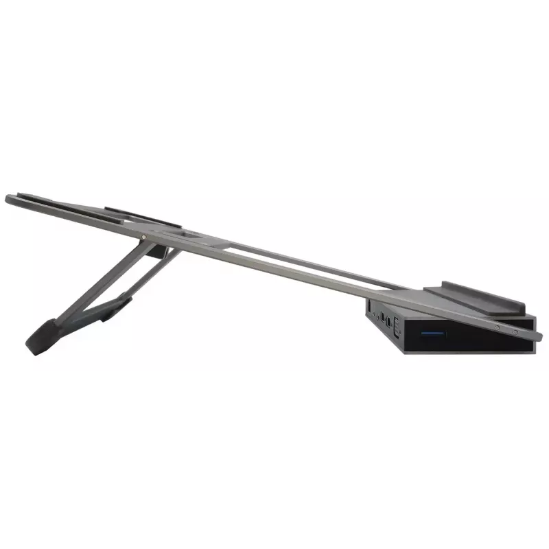 Suporte para portátil EXSYS EX-1223HM prateado USB 3.2 Gen 1 100W