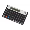 Calculadora de secretária HP 12c financeira alumínio, preto