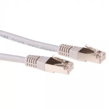 Cabo de patch LSZH SFTP CAT6 cinzento 10 metros ACT com fichas RJ45