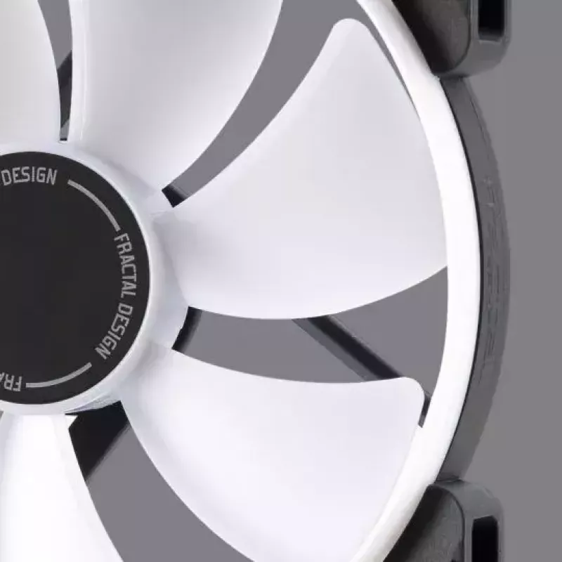 Ventoinha Fractal Design Prisma AL-12 12 cm preto branco