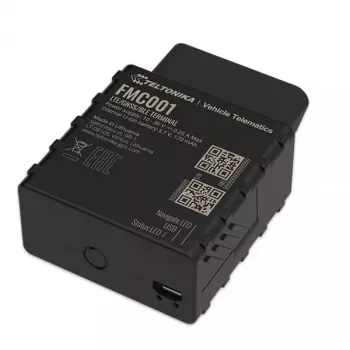 Rastreador GPS Teltonika FMC001 automóvel preto 53g