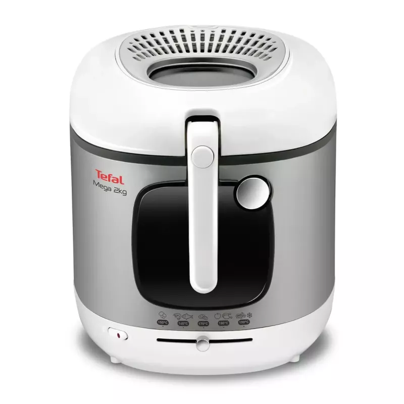 Tefal FR4800 Aparelho autónomo 2100 W Fritadeira aço inoxidável, branco