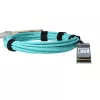 Cabo de rede BlueOptics G7QL6ZC-BO QSFP28 AOC 3 m azul-água