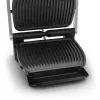 Grelhador de contacto Tefal GC707D 2000W preto aço inoxidável retangular