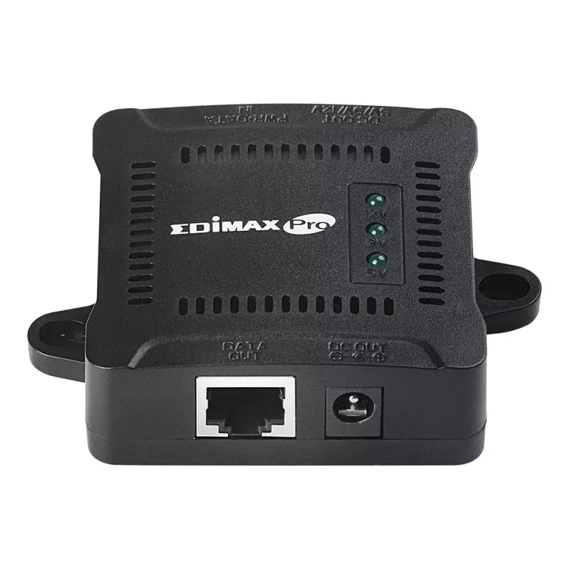 Splitter de rede Edimax GP-101ST Power over Ethernet PoE preto